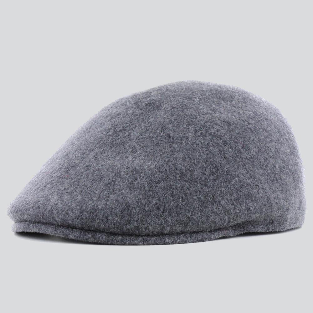 Kangol Seamless Wool 507 hat dark flannel | Shop-Tetuan