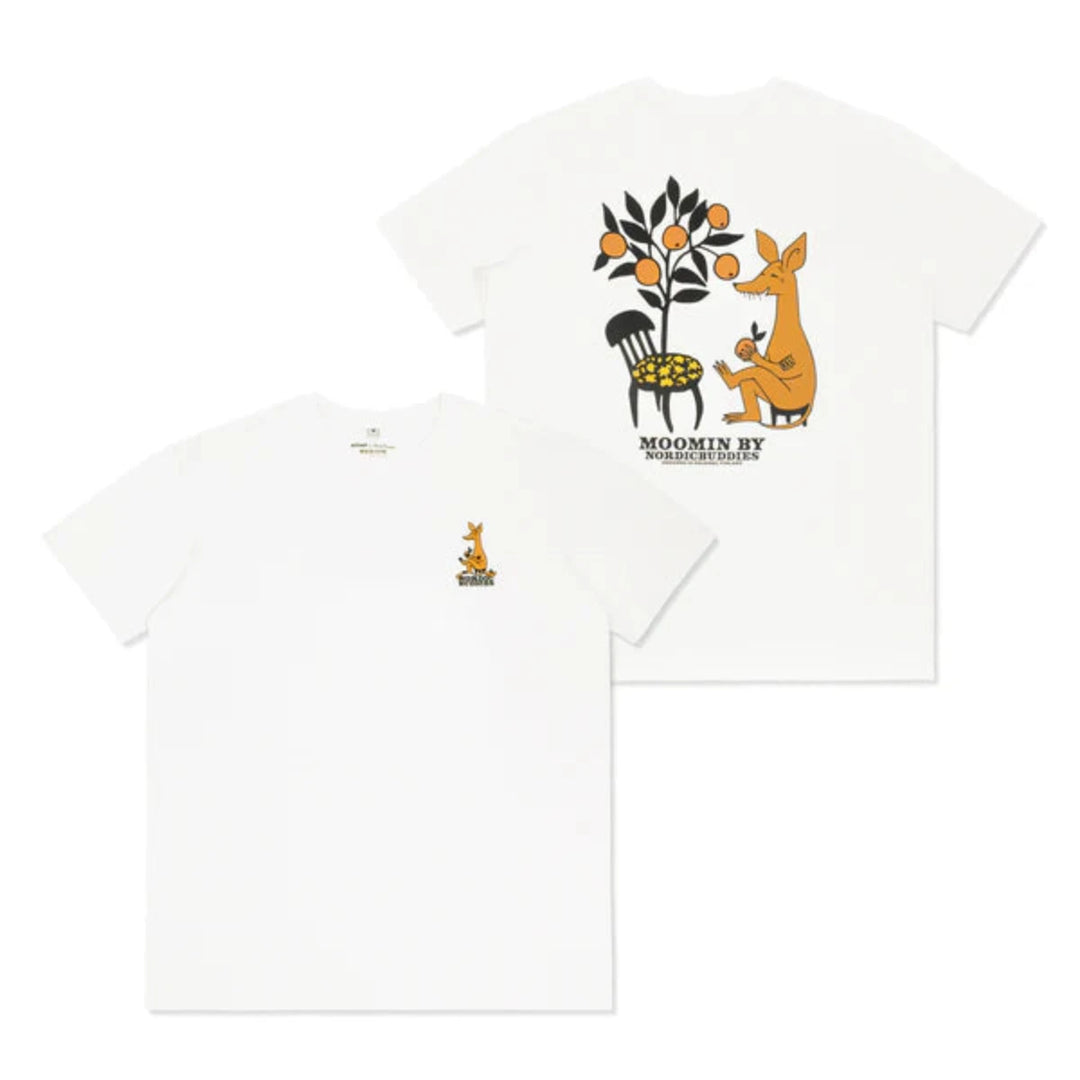 Moomin Nipsu tee white