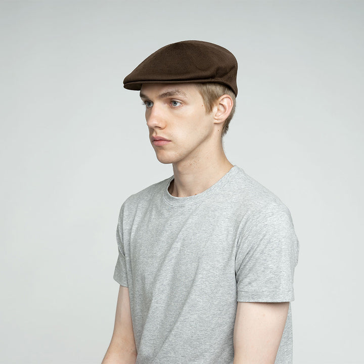 Kangol Tropic 504 flat cap brown - Shop-Tetuan