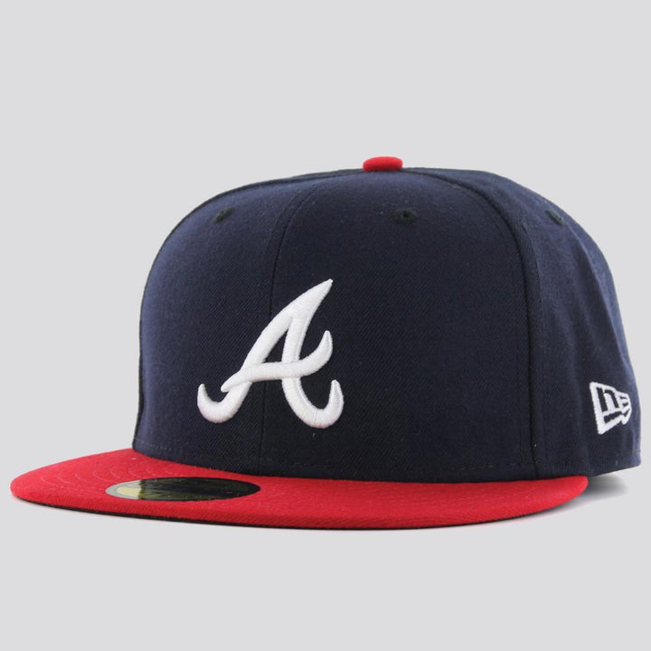 New Era Authentic On Field Home 59Fifty A Braves navy/red - Shop-Tetuan