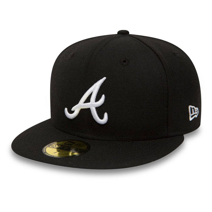 New Era Essential 59Fifty A Braves black/white