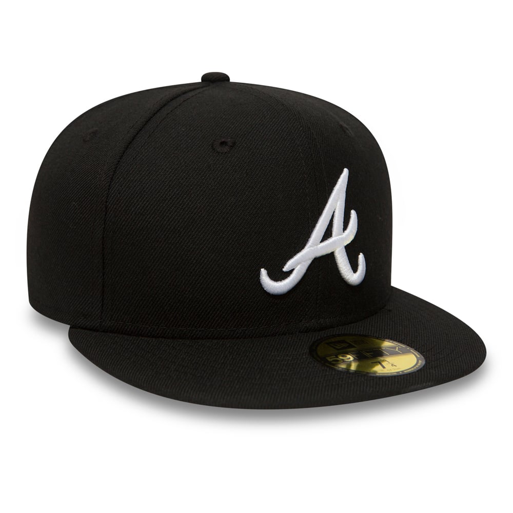 New Era Essential 59Fifty A Braves black/white