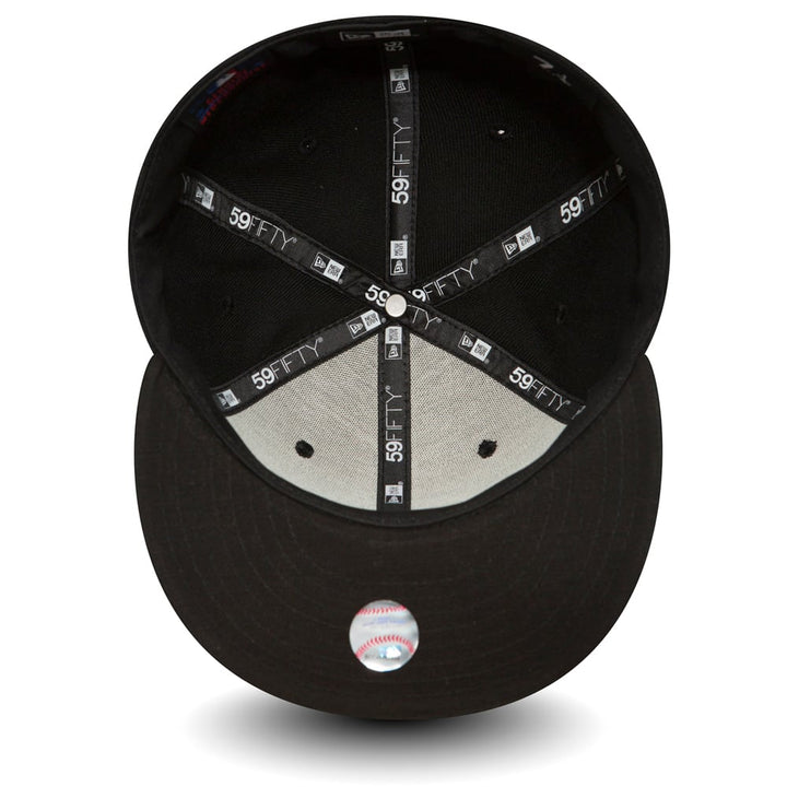 New Era Essential 59Fifty LA Dodgers black/white - Shop-Tetuan