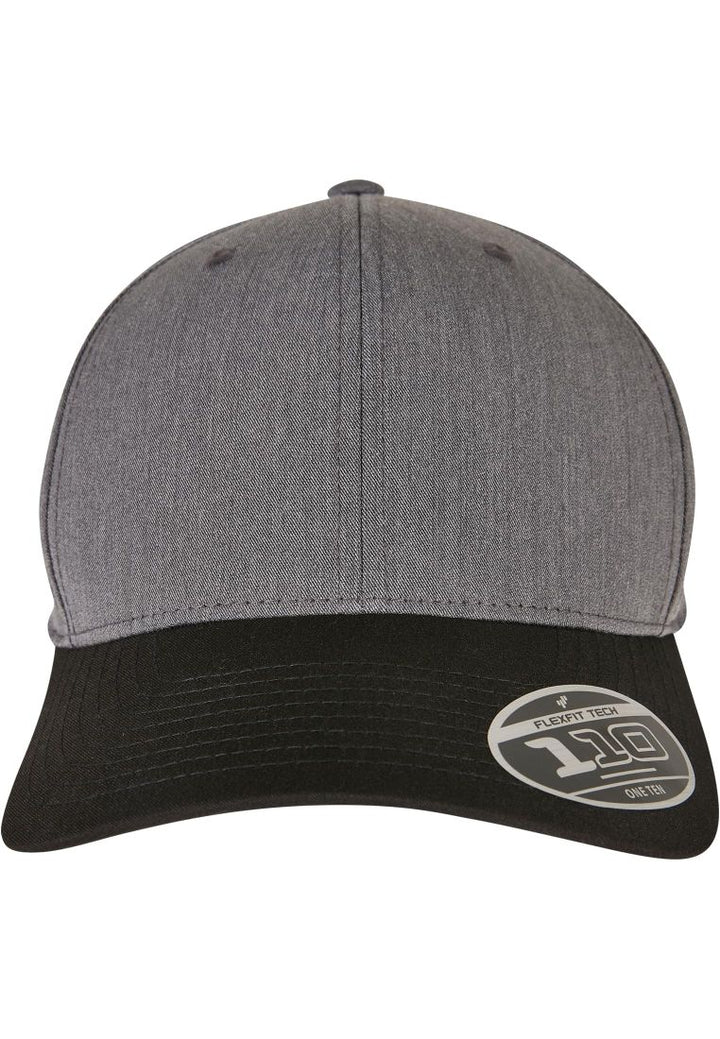 Yupoong 110 Melange Mix Cap darkgrey/black