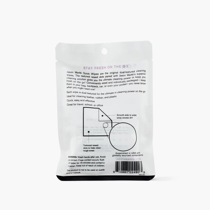 Jason Markk Premium Quick Wipes 3 pack