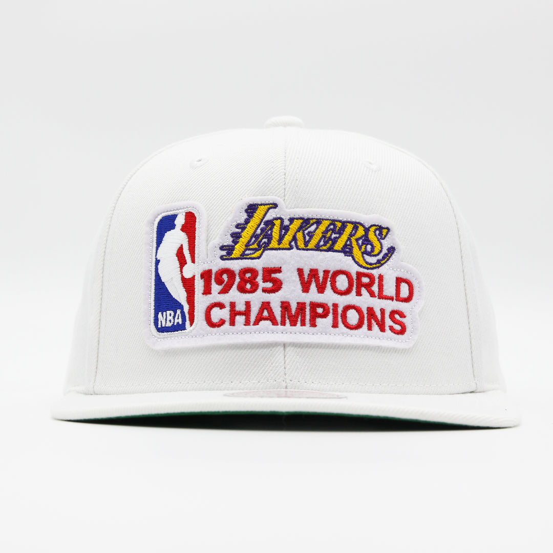 Mitchell & Ness NBA Champs snapback HWC LA Lakers white - Shop-Tetuan