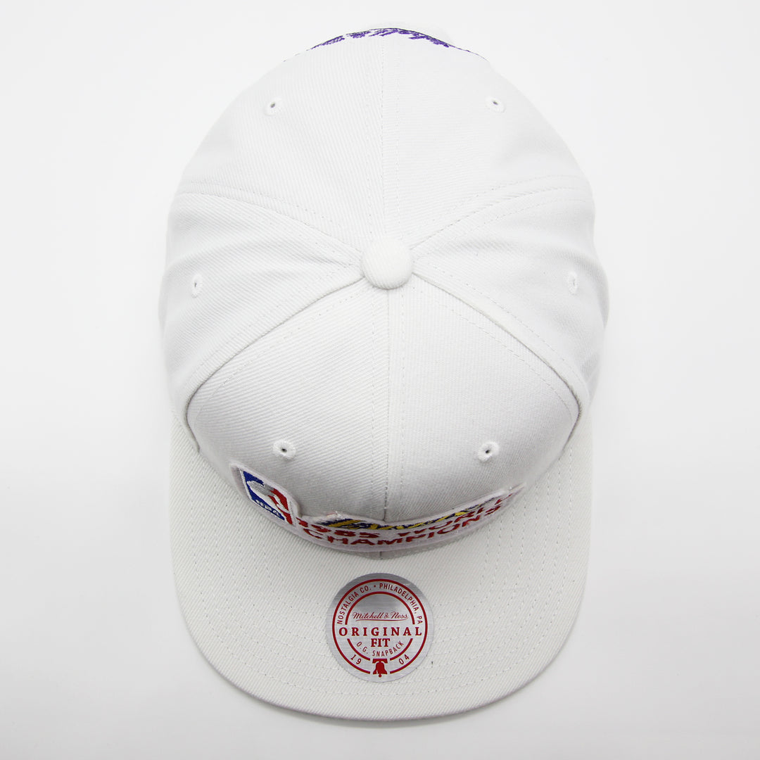 Mitchell & Ness NBA Champs snapback HWC LA Lakers white - Shop-Tetuan