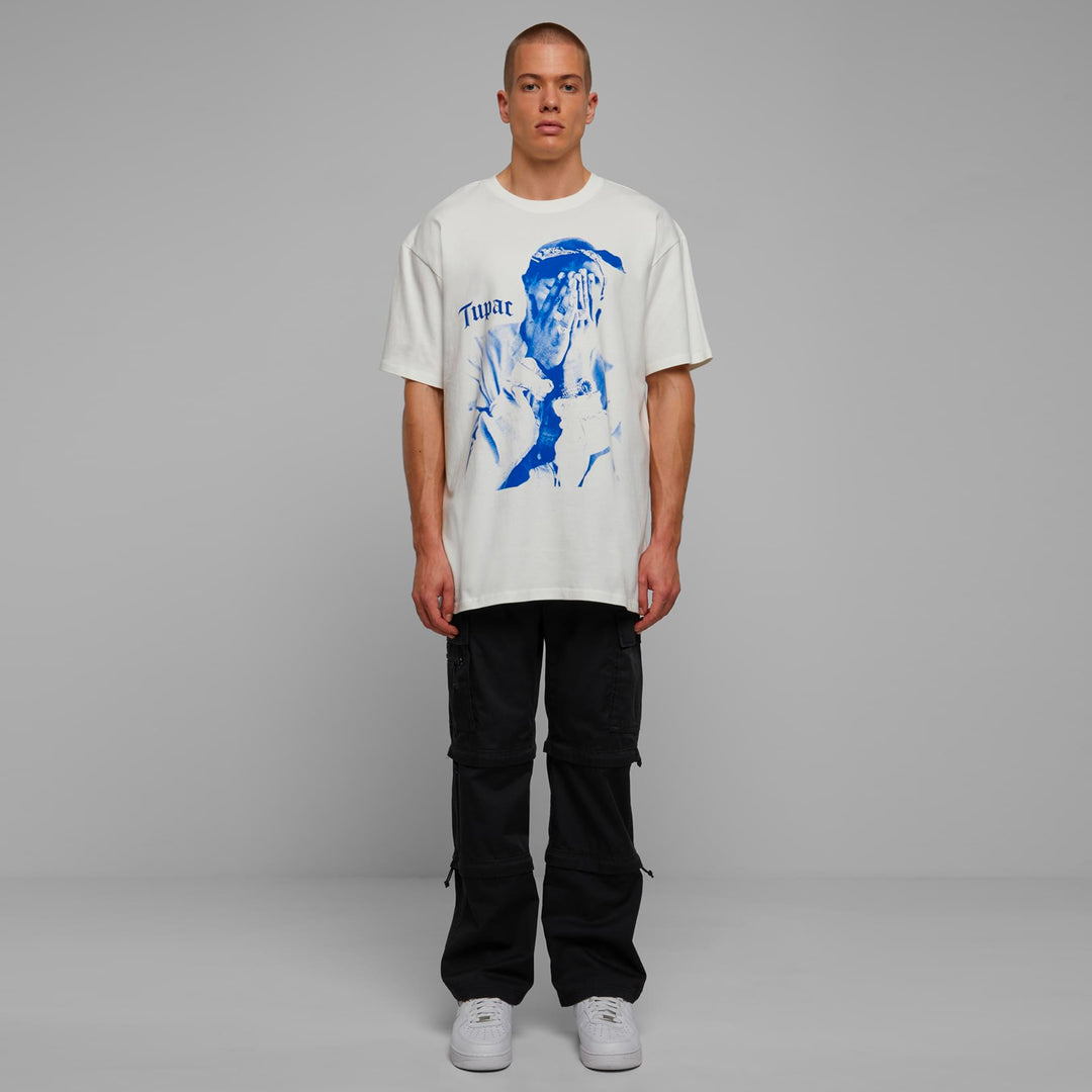 Mister 2Pac Me Against the World Oversize Tee white - Shop-Tetuan