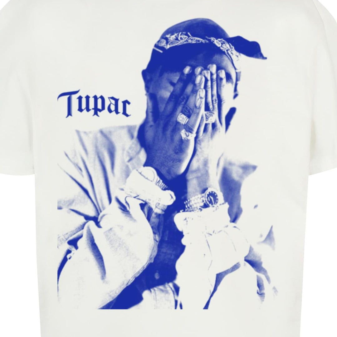 Mister 2Pac Me Against the World Oversize Tee white - Shop-Tetuan