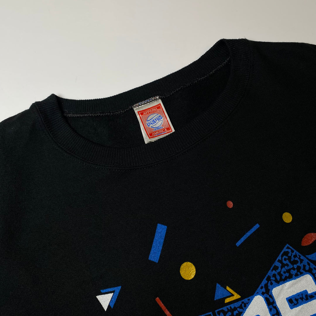 Vintage 90s Pepsi USA crewneck black L