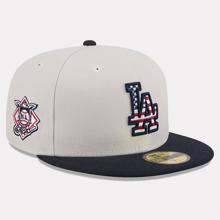 New Era Independence Day 2024 LA Dodgers stone/navy