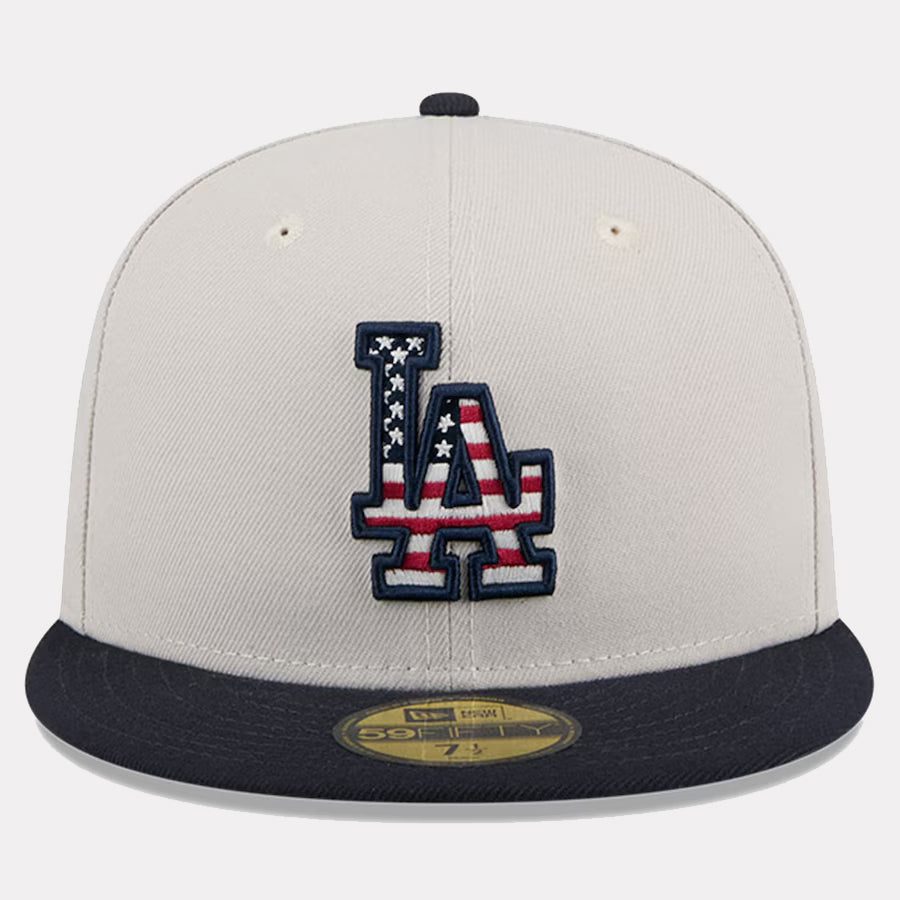 New Era Independence Day 2024 LA Dodgers stone/navy