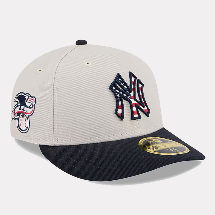 New Era Independence Day 2024 Low Profile NY Yankees stone/navy