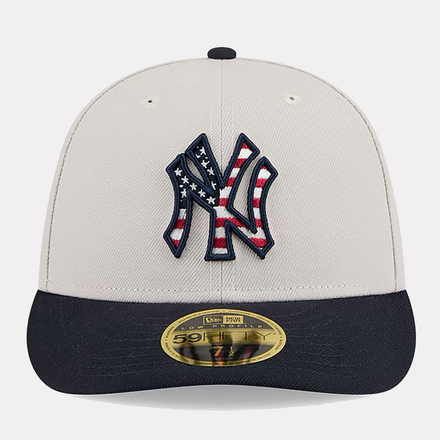 New Era Independence Day 2024 Low Profile NY Yankees stone/navy