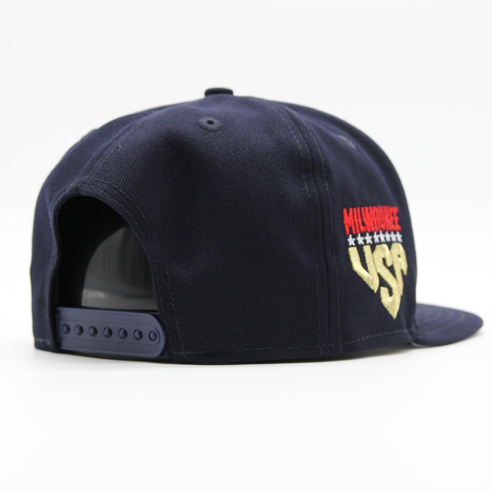 New Era Independence Day 2023 9Fifty M Brewers navy - Shop-Tetuan