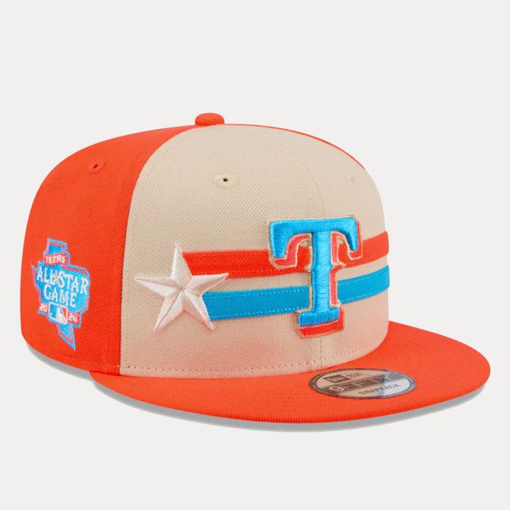 New Era 2024 All-Star Game 9Fifty T Rangers neon red/khaki/blue