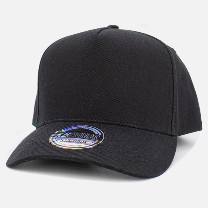 KB Ethos 5 Panel Baseball Cap black