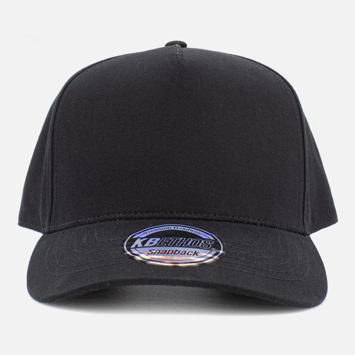 KB Ethos 5 Panel Baseball Cap black