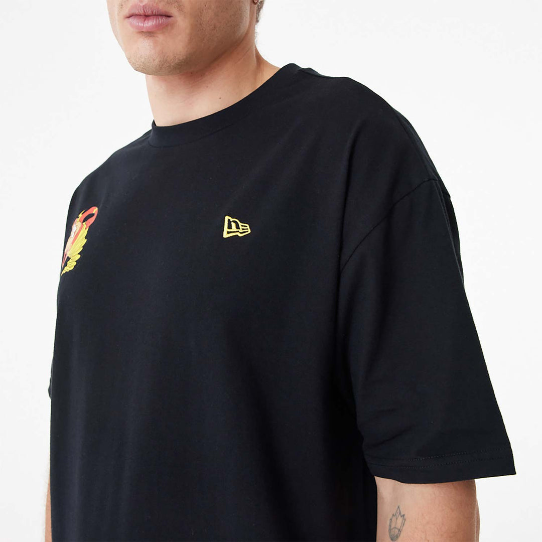 New Era  Superhero Character Taz Oversized tee black - Shop-Tetuan