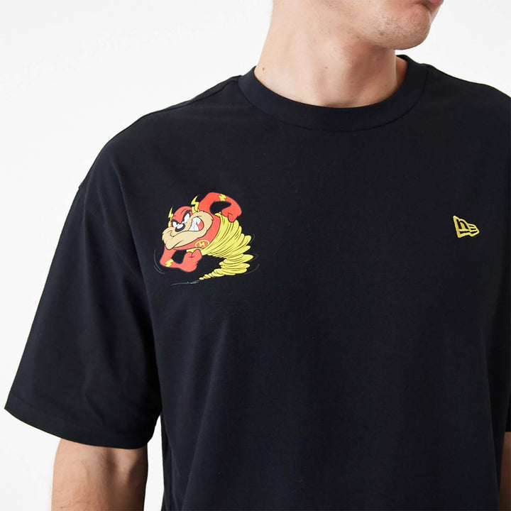 New Era  Superhero Character Taz Oversized tee black - Shop-Tetuan