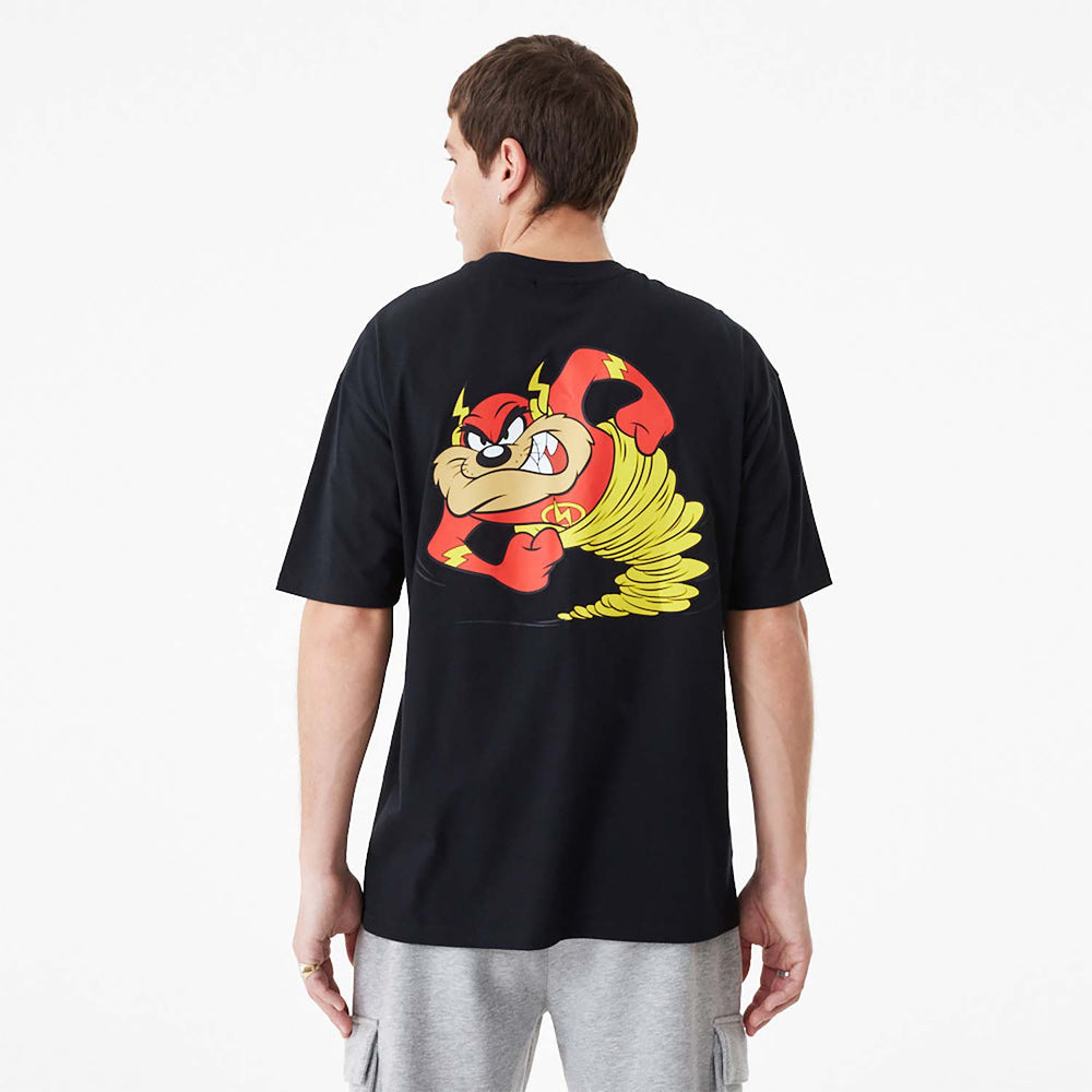 New Era  Superhero Character Taz Oversized tee black - Shop-Tetuan