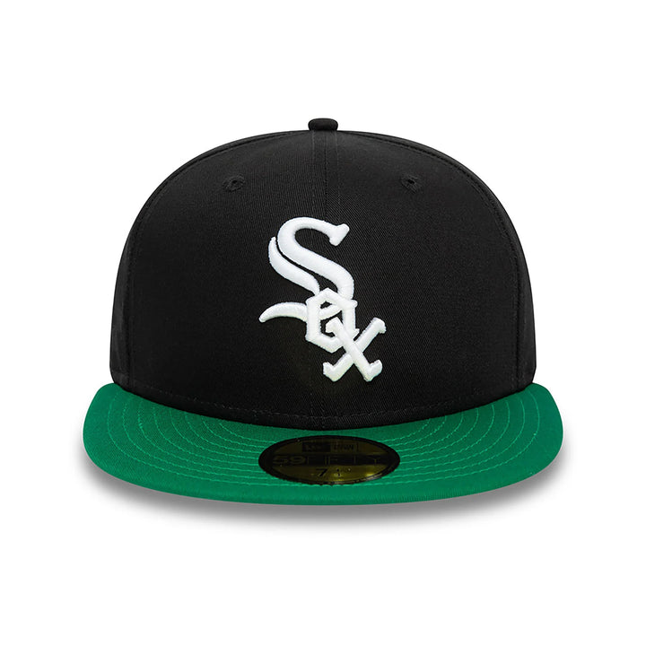 New Era MLB Team Colour Blue 59Fifty C White Sox black/green - Shop-Tetuan