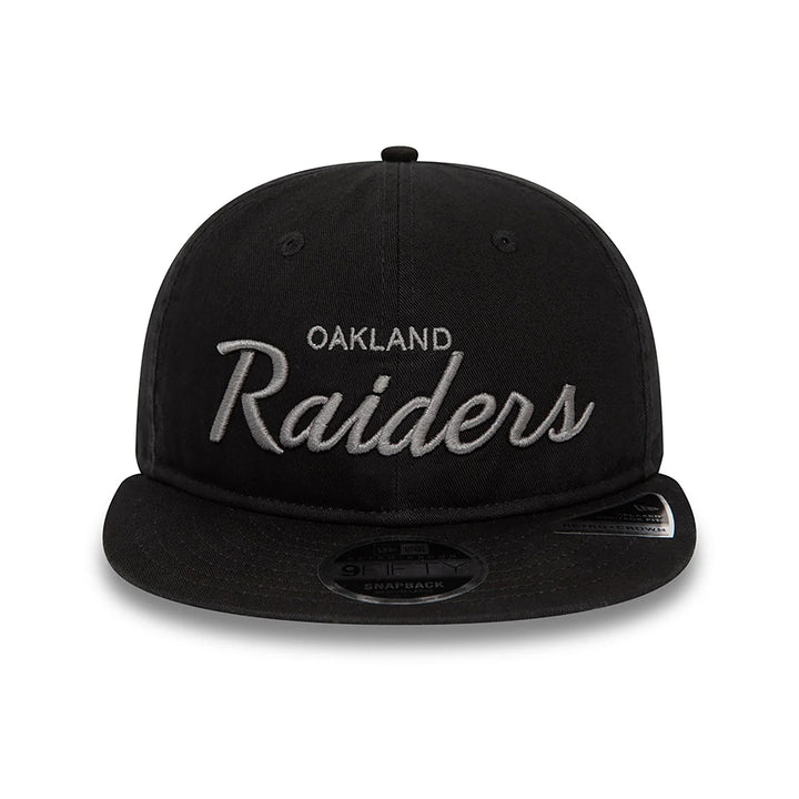 New Era NFL Retro Crown 9Fifty O Raiders black - Shop-Tetuan