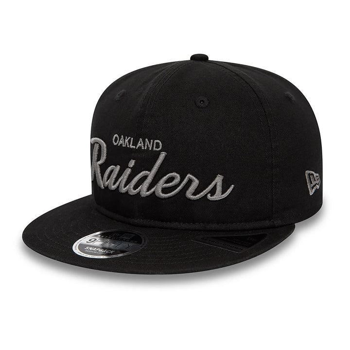 New Era NFL Retro Crown 9Fifty O Raiders black - Shop-Tetuan