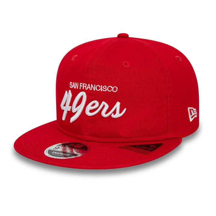 New Era NFL Retro Crown 9Fifty SF 49Ers red - Shop-Tetuan