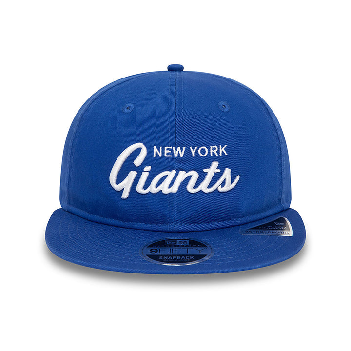 New Era NFL Retro Crown 9Fifty NY Giants blue - Shop-Tetuan