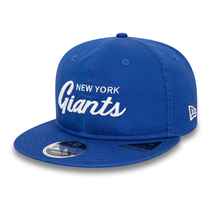 New Era NFL Retro Crown 9Fifty NY Giants blue - Shop-Tetuan