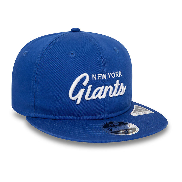 New Era NFL Retro Crown 9Fifty NY Giants blue - Shop-Tetuan