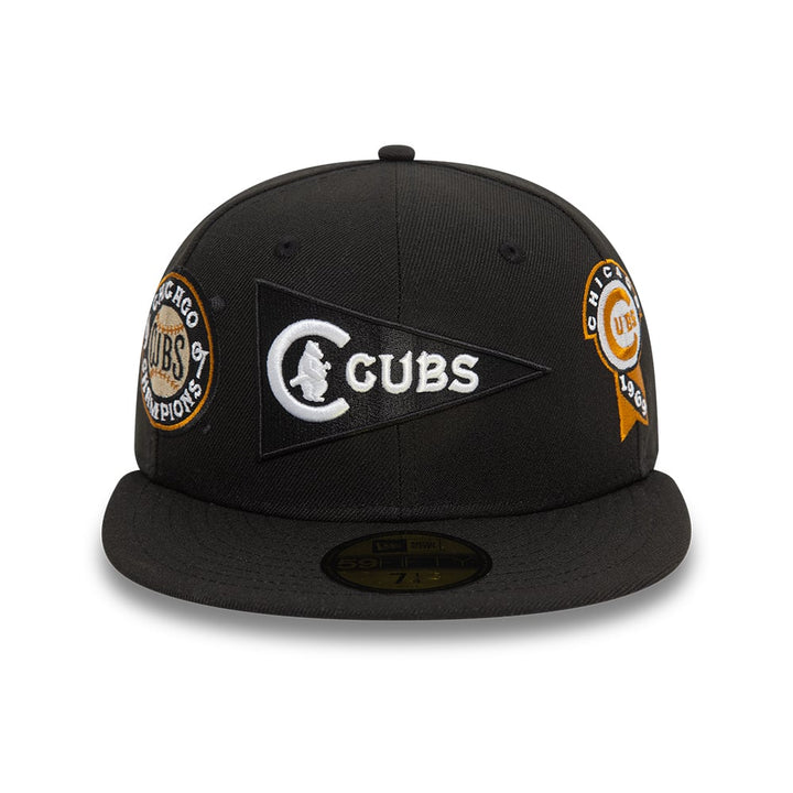 New Era MLB Cooperstown 59Fifty C Cubs black - Shop-Tetuan