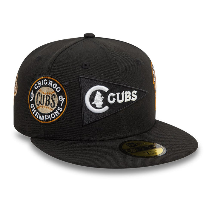 New Era MLB Cooperstown 59Fifty C Cubs black - Shop-Tetuan