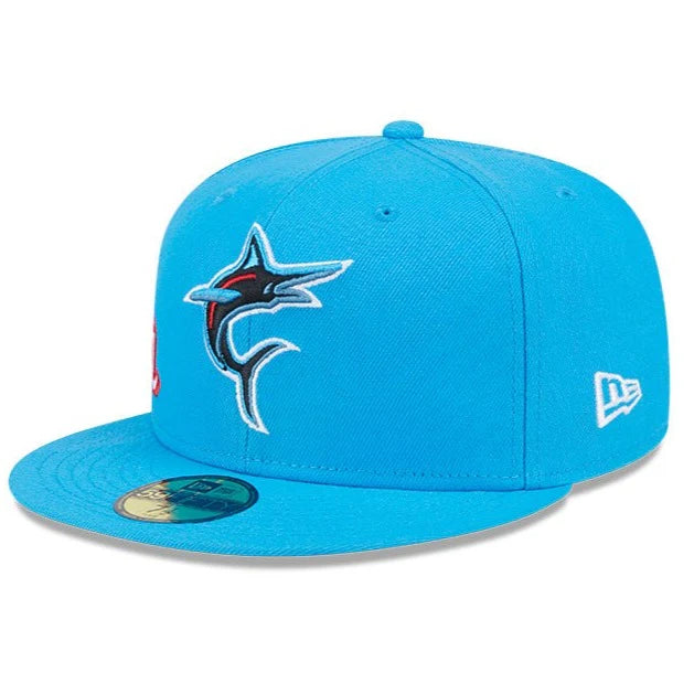 New Era MLB City Connect 59fifty M Marlins blue - Shop-Tetuan