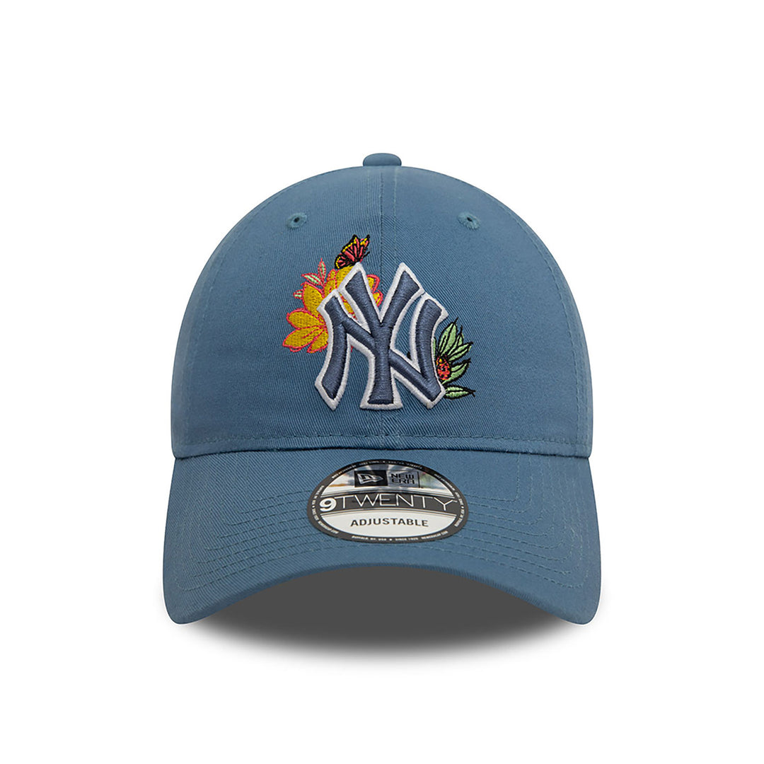 New Era  MLB Floral 9Twenty NY Yankees blue - Shop-Tetuan