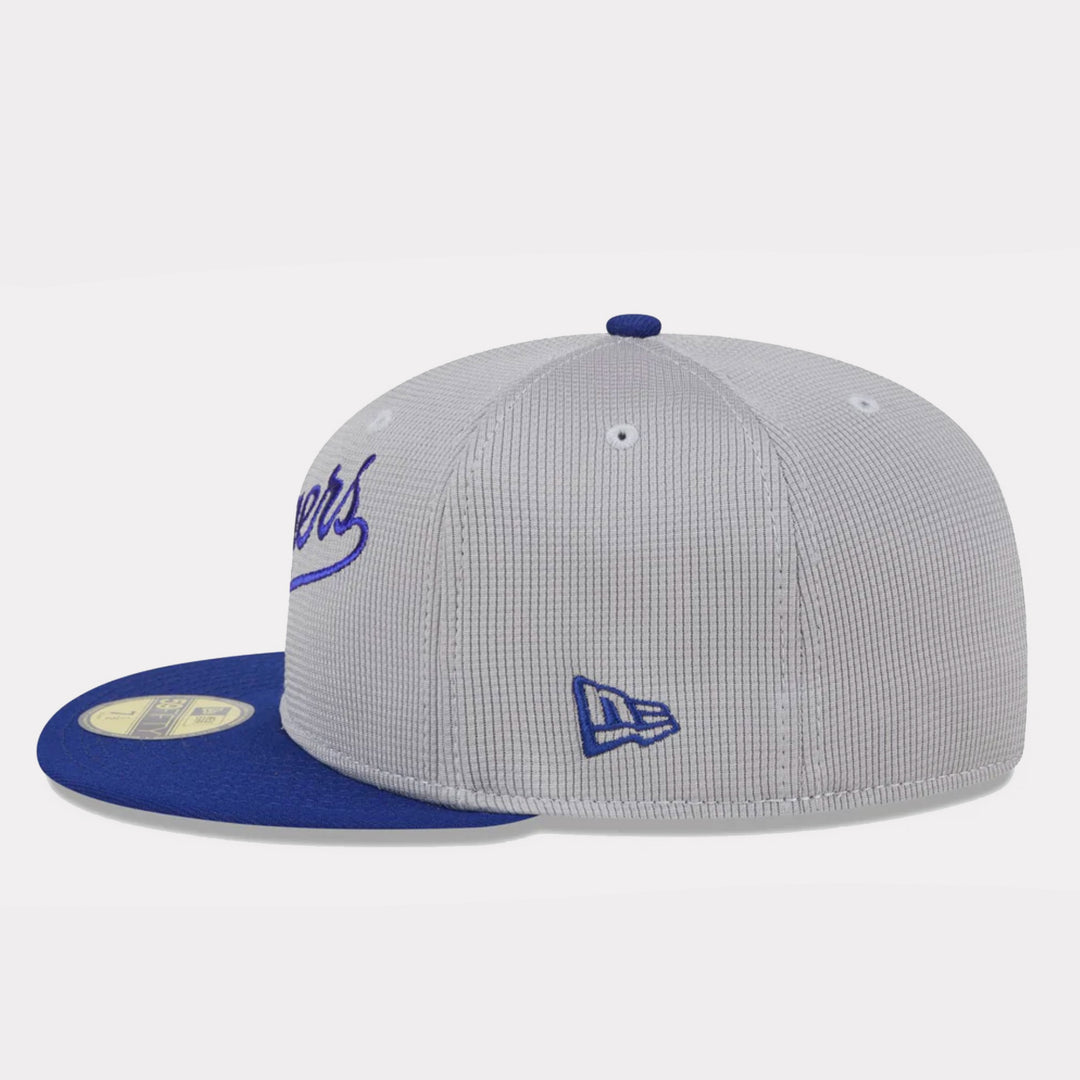 New Era Pivot Mesh 59Fifty LA Dodgers grey/blue - Shop-Tetuan