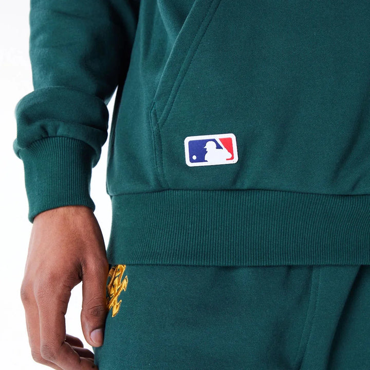 New Era League Essential Oversized Pullover Hoodie C. White Sox dark green