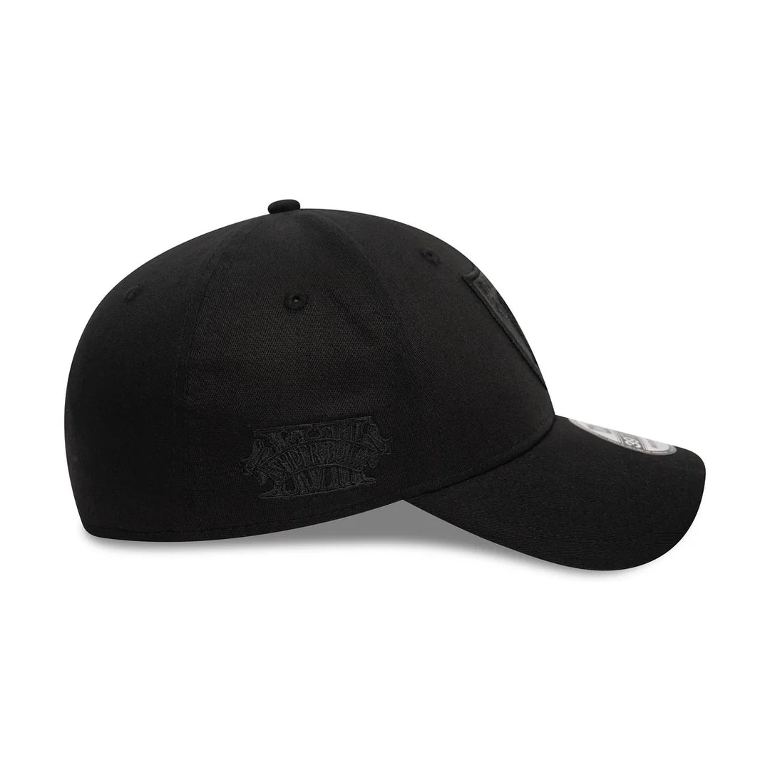 New Era Monochrome 39Thirty LV Raiders Stretch Fit Cap black