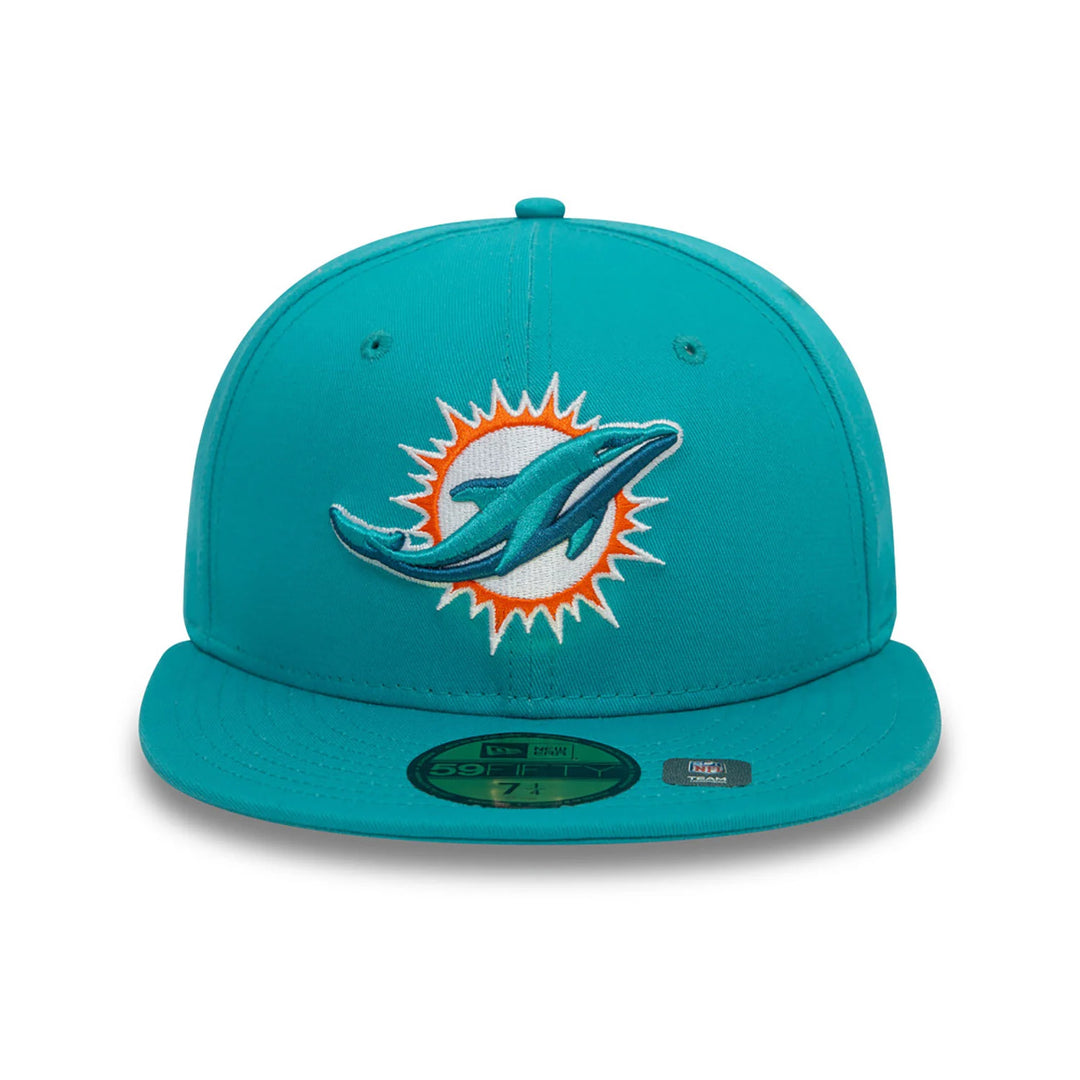 New Era NFL Official Team Colours 59Fifty M Dolphins turquoise