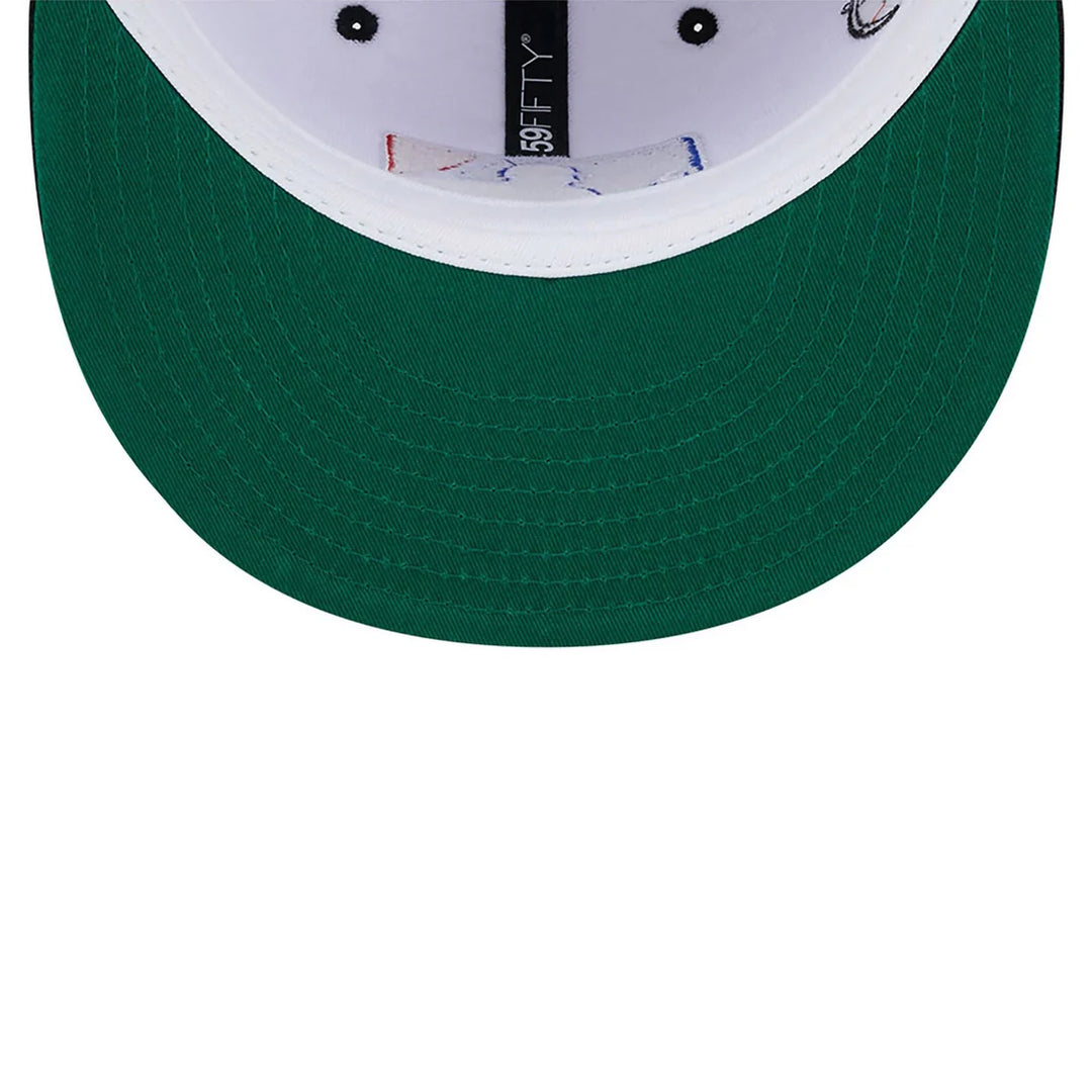 New Era National League Logo MLB League Mascots white/black