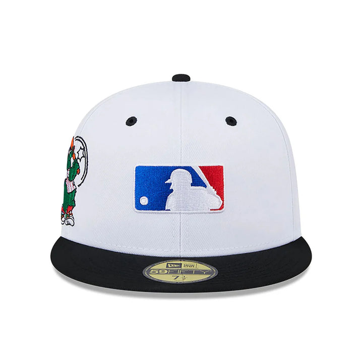 New Era National League Logo MLB League Mascots white/black