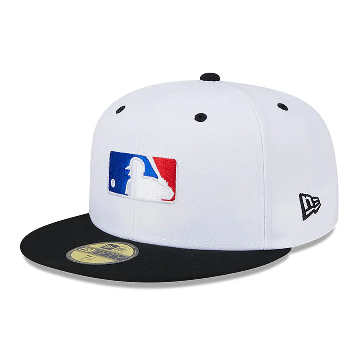 New Era National League Logo MLB League Mascots white/black