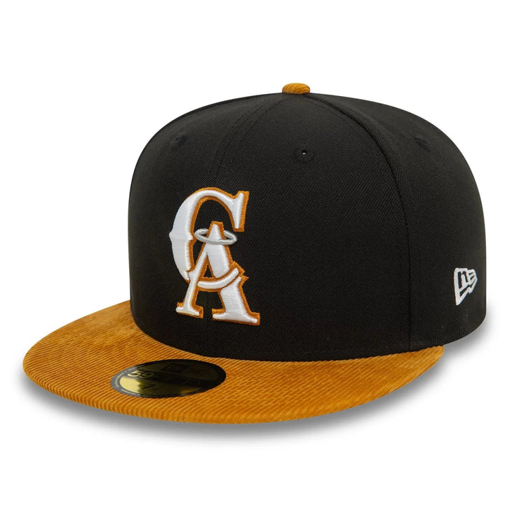 New Era Contrast Cord 59Fifty LA Angels black