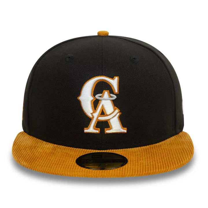 New Era Contrast Cord 59Fifty LA Angels black