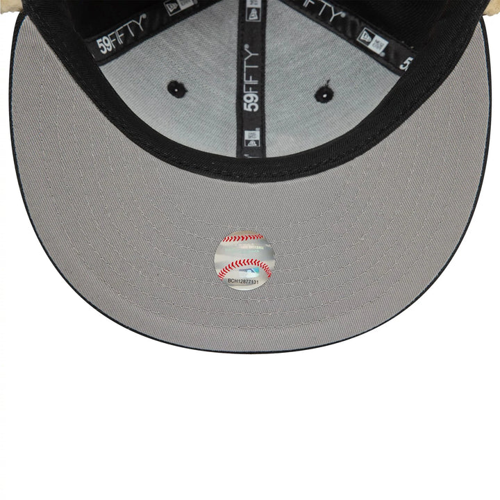 New Era Image Dogear 59Fifty C White Sox black