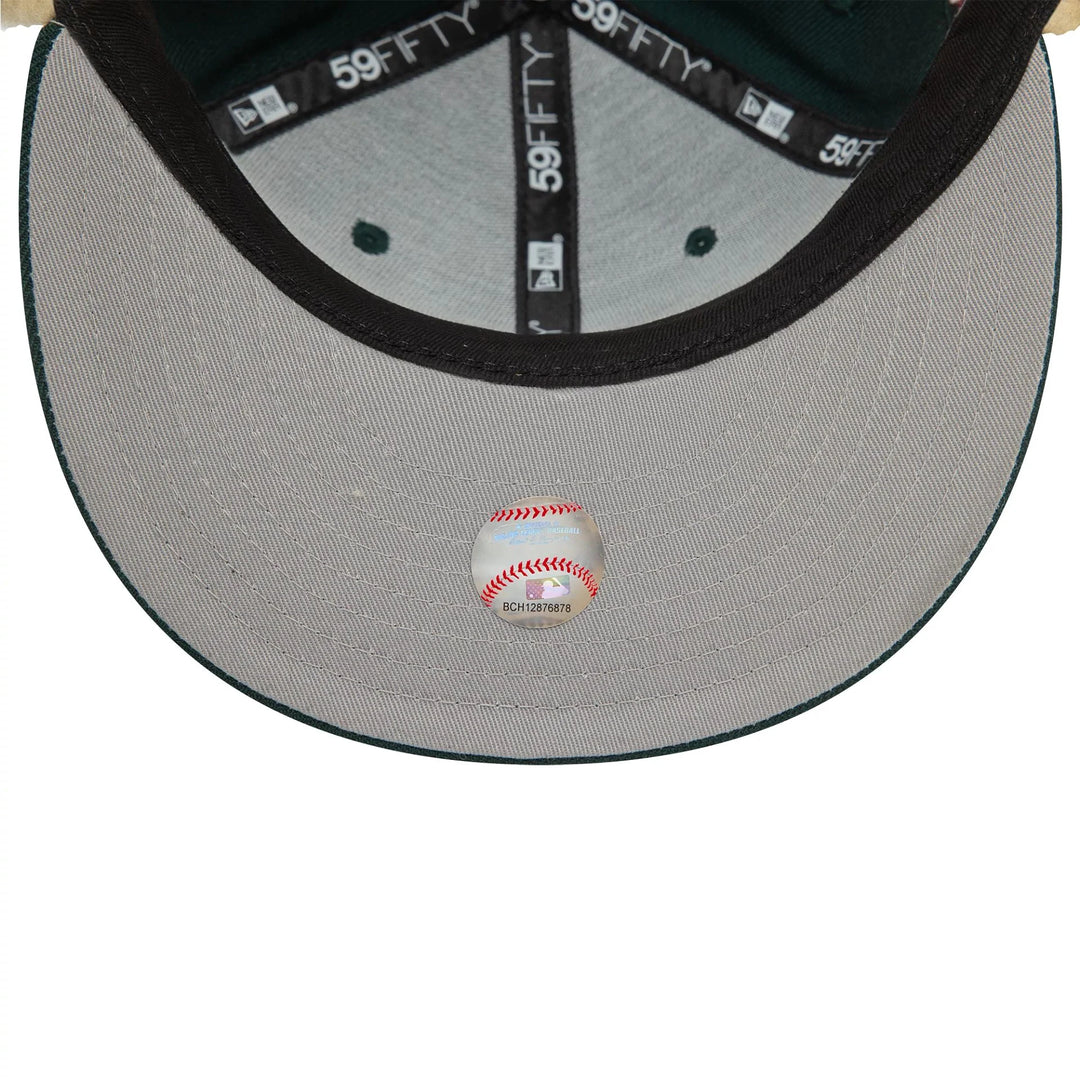 New Era Image Dogear 59Fifty O Athletics dk.green