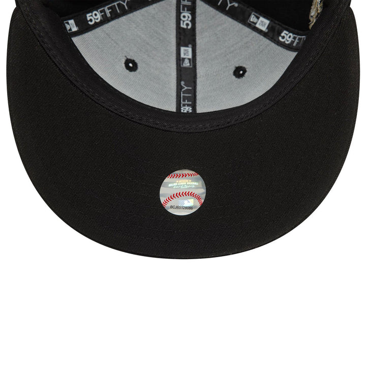 New Era Cooperstown Metallic 59Fifty NY Yankees black