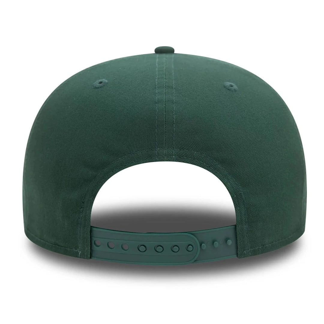 New Era Wordmark Patch 9Fifty LA Dodgers dark green