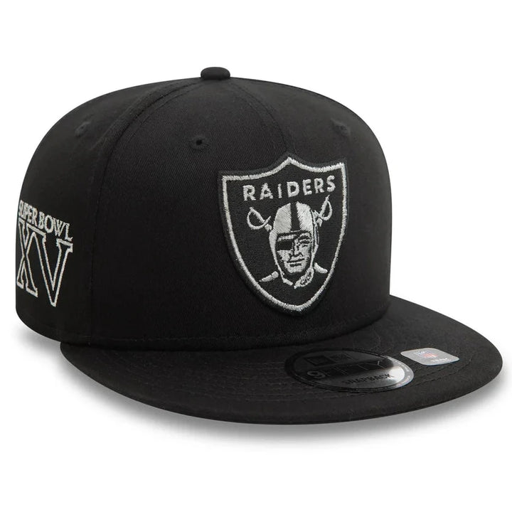 New Era Metallic Outline 9Fifty LV Raiders black